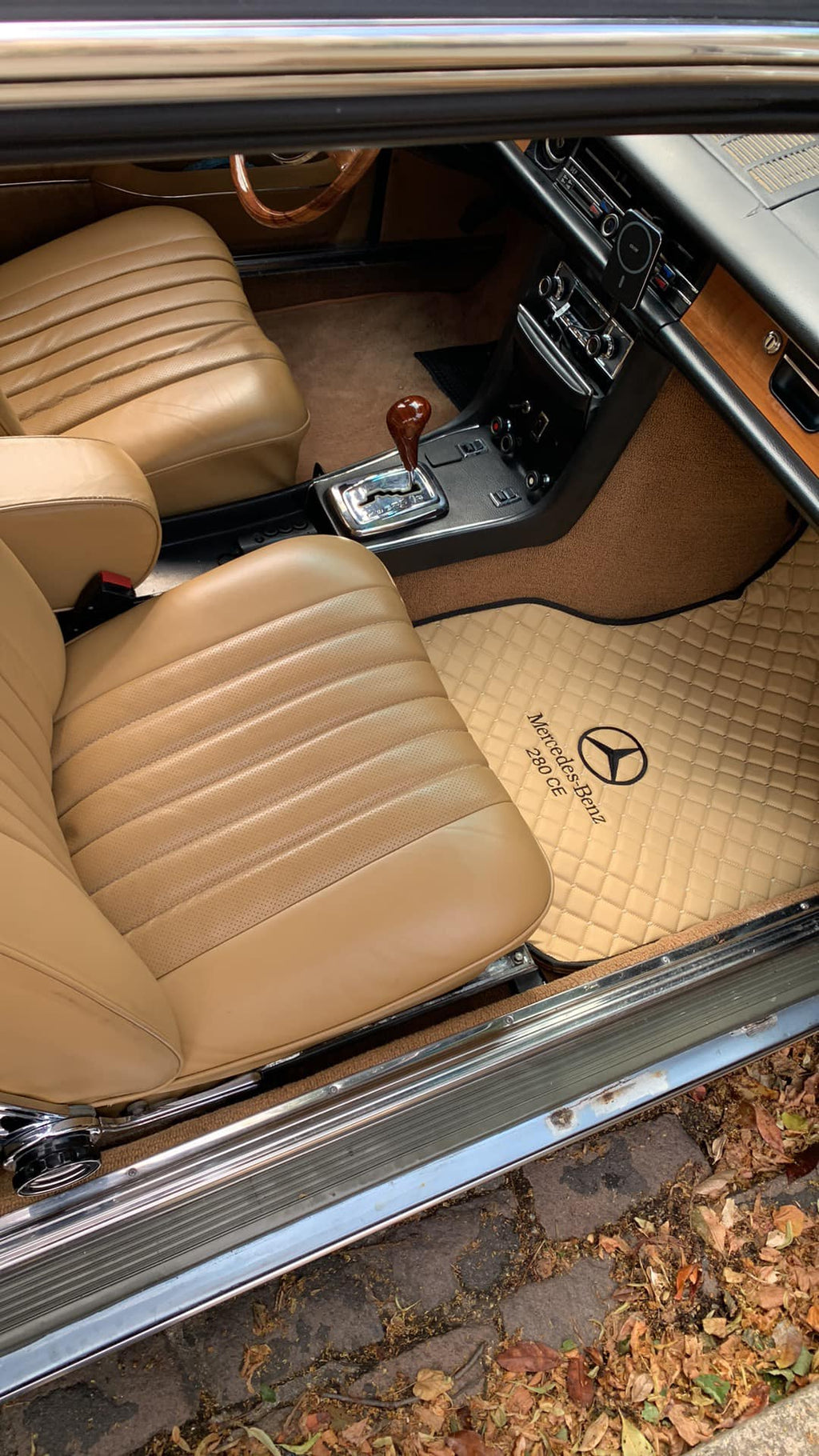 Mercedes Luxury Custom Car Mats – Tailored Fit, Quilted Faux Leather & Custom Logo Embroidery
